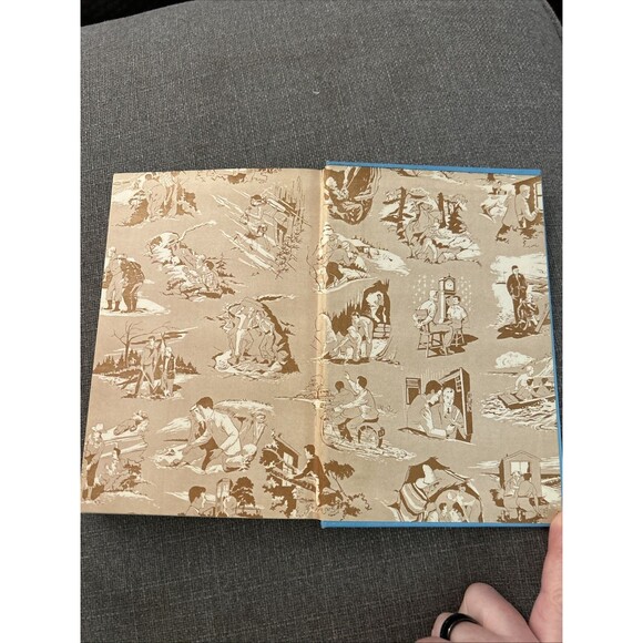02 The House on the Cliff (1959-Brown End Page): 🕵🏻Hardy Boys Book Blue-Back - Picture 10 of 10